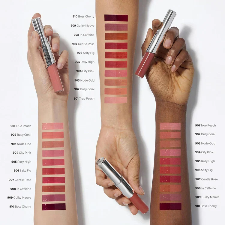 Perfect Twin Lip - Dual-Ended Matte Liquid Lipstick & Clear Gloss