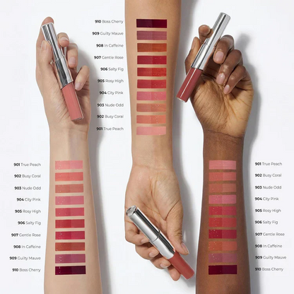 Perfect Twin Lip - Dual-Ended Matte Liquid Lipstick & Clear Gloss