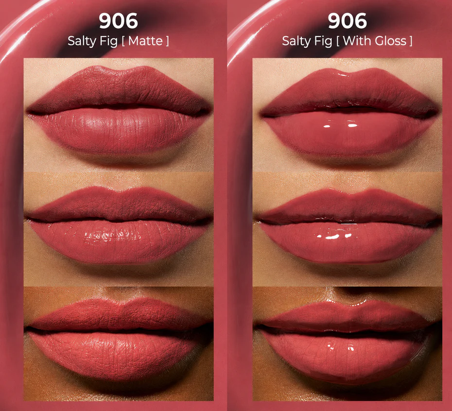 Perfect Twin Lip - Dual-Ended Matte Liquid Lipstick & Clear Gloss