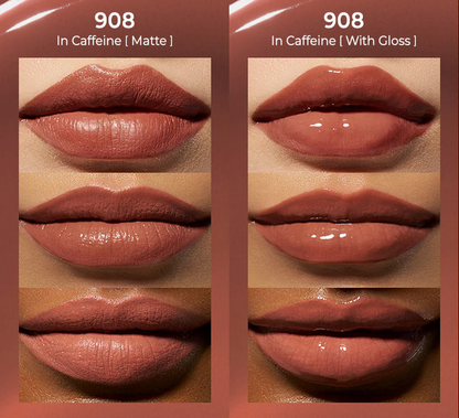 Perfect Twin Lip - Dual-Ended Matte Liquid Lipstick & Clear Gloss