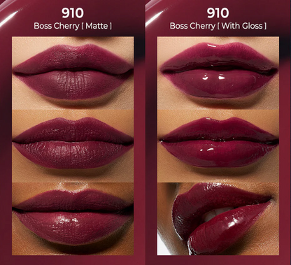 Perfect Twin Lip - Dual-Ended Matte Liquid Lipstick & Clear Gloss