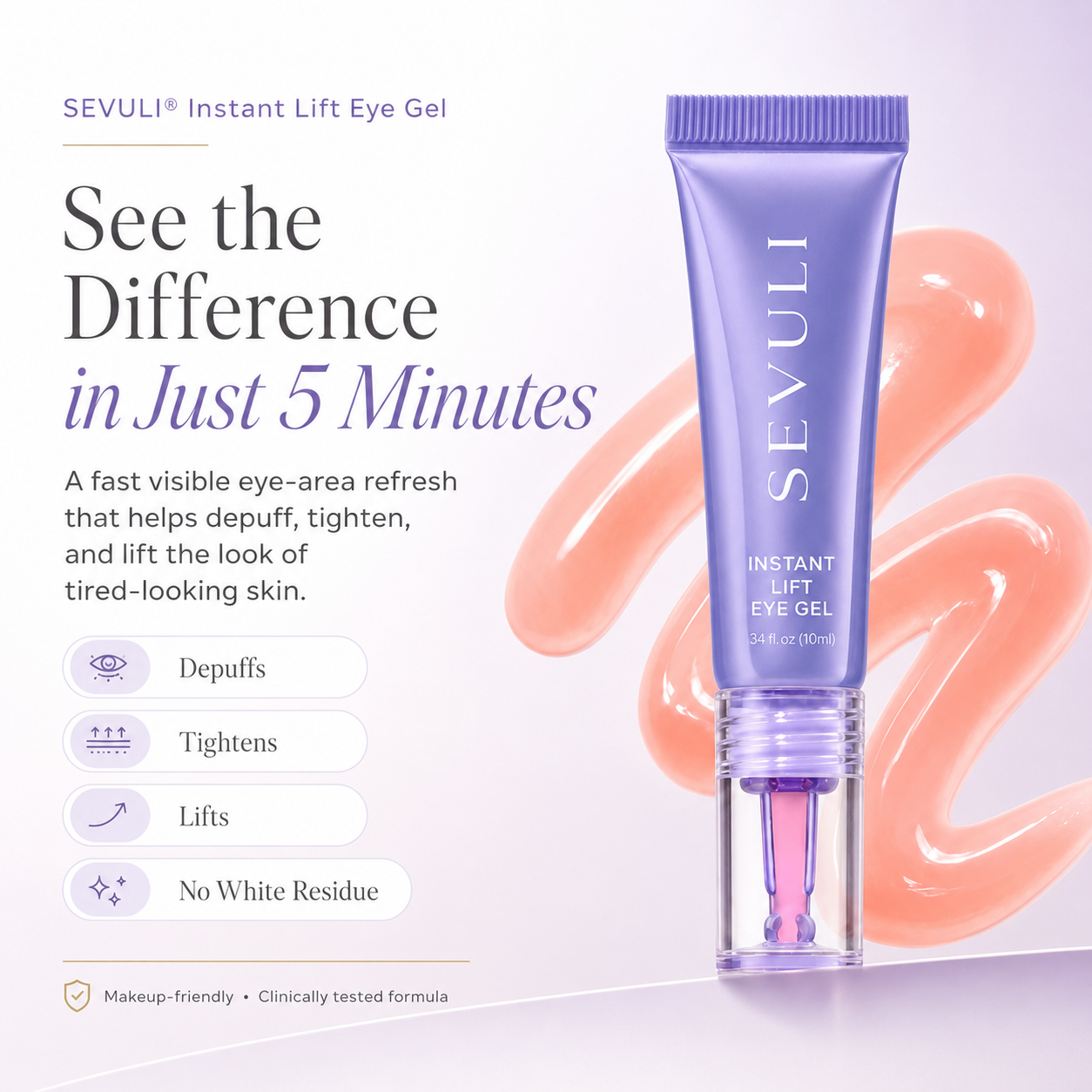 SEVULI® Gel Contorno de Ojos Lifting Instantáneo