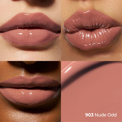 Perfect Twin Lip - Dual-Ended Matte Liquid Lipstick & Clear Gloss